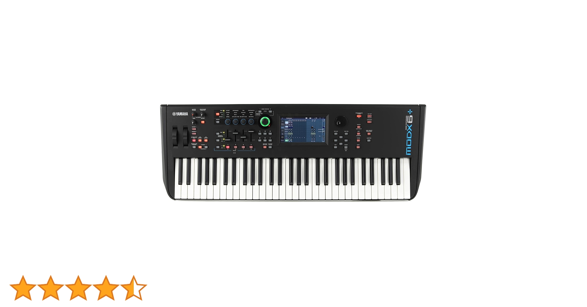 Yamaha MODX6+ シンセサイザー Yamaha MODX6+ 61 Keys Synthesizer Workstation, Black : Amazon.in